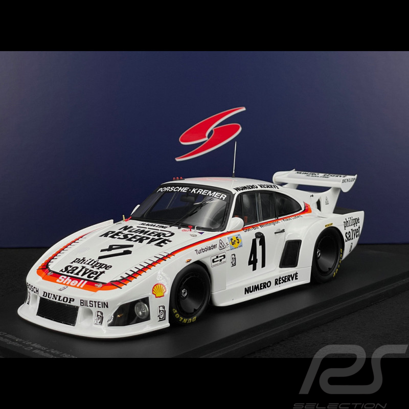 Porsche 935 K3 Kremer n° 41 Vainqueur 24h Le Mans 1979 1/18 Spark 18LM79
