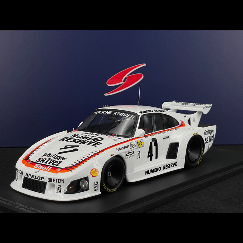 Porsche 935 K3 Kremer n° 41 Winner 24h Le Mans 1979 1/18 Spark 18LM79