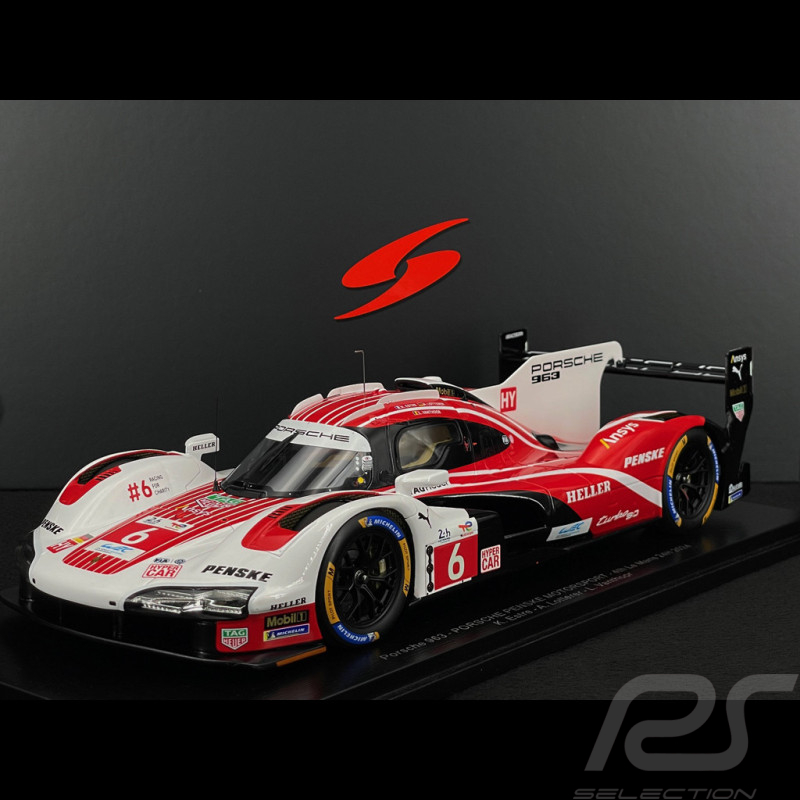 Porsche 963 n° 6 4ème 24h Le Mans 2024 1/18 Spark 18S643