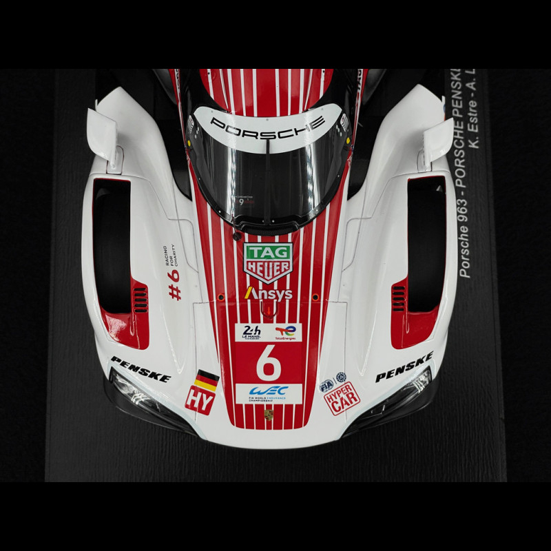 Porsche 963 n° 6 4th 24h Le Mans 2024 1/18 Spark 18S643