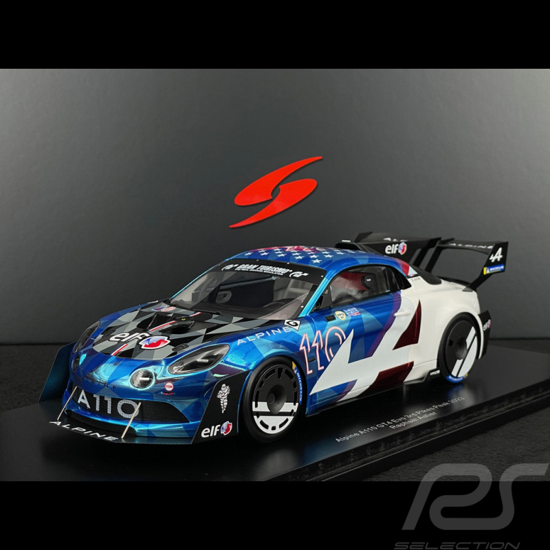 Raphaël Astier Alpine A110 GT4 Evo 110 3. Pikes Peak 2023 1/18 Spark 18S614