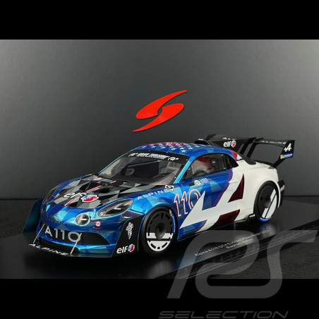 Raphaël Astier Alpine A110 GT4 Evo 110 3ème Pikes Peak 2023 1/18 Spark 18S614