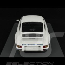Porsche 911 Carrera RS 2.7 Präsentation 1972 Weiß / Blaue Streifen 1/18 Schuco 18U00062
