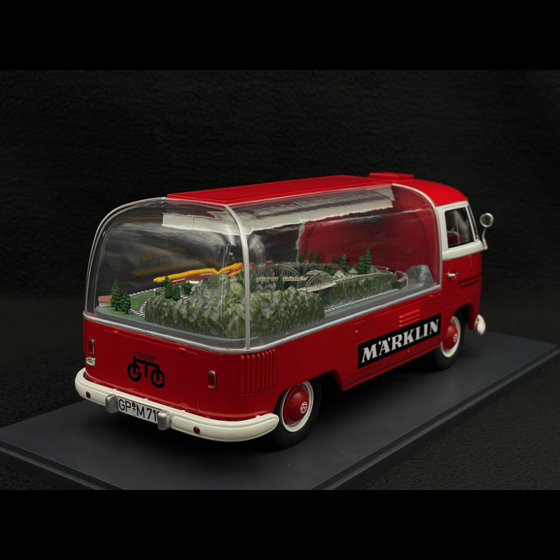 Volkswagen Combi Transporter T1 Märklin Advertisment Car 1959 Red