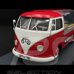 Volkswagen Combi Transporter T1 Voiture Publicitaire Märklin 1959 Rouge / Blanc 1/18 Schuco 450058300