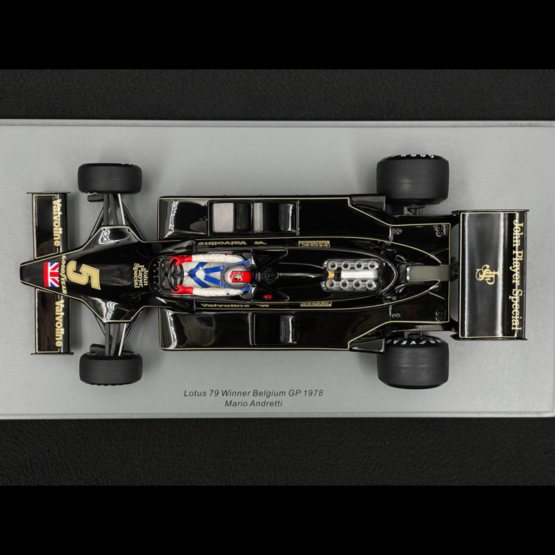 Figurine 1/18 Mario Andretti (non Peinte) - Résine - GP Replicas, Exoto, Spark