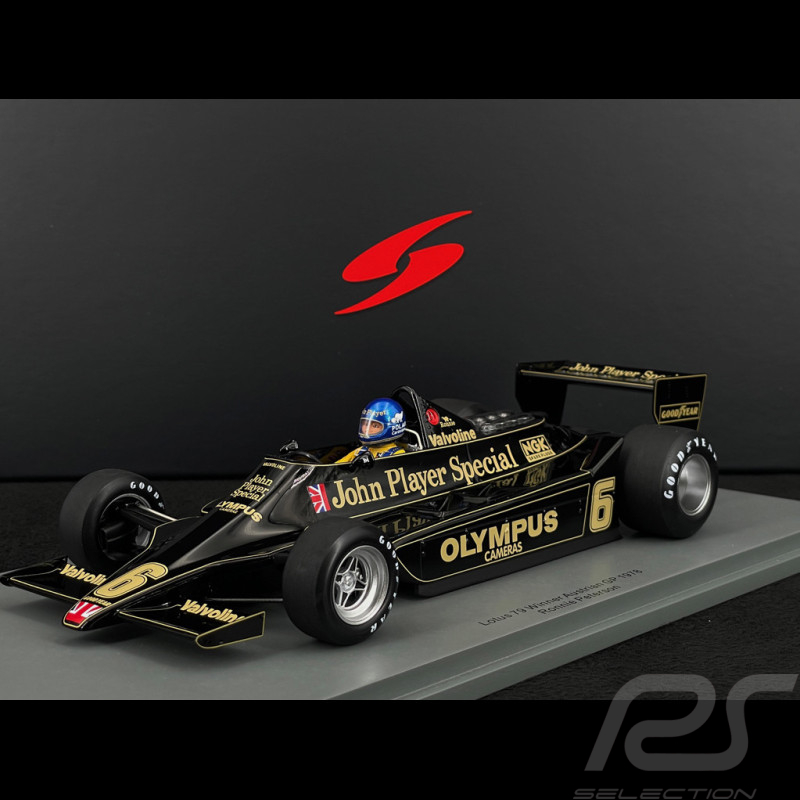 Ronnie Peterson Lotus 79 n° 6 Sieger GP Österreich 1978 F1 1/18 Spark 18S367