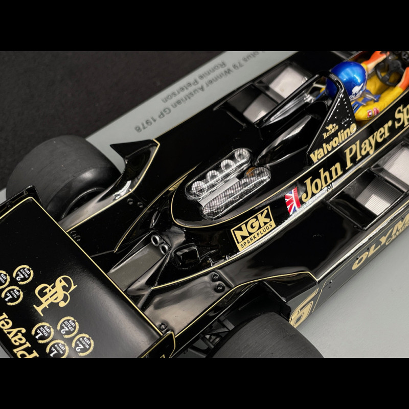 Ronnie Peterson Lotus 79 n° 6 Winner Austrian GP 1978 F1 1/18