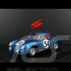 Porsche 356 A n° 34 13th 24h Le Mans 1956 1/18 Spark 18S675