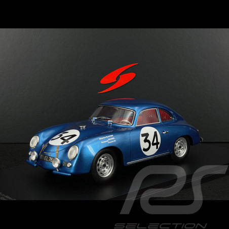 Porsche 356 A n° 34 13. 24h Le Mans 1956 1/18 Spark 18S675