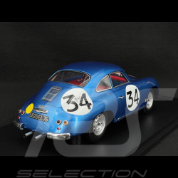 Porsche 356 A n° 34 13th 24h Le Mans 1956 1/18 Spark 18S675