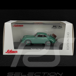 Porsche 356 Coupé 1952 Avec Porte-Bagages Vert 1/43 Schuco 450725400