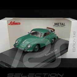 Porsche 356 Coupé 1952 Mit Gepäckträger Grün 1/43 Schuco 450725400
