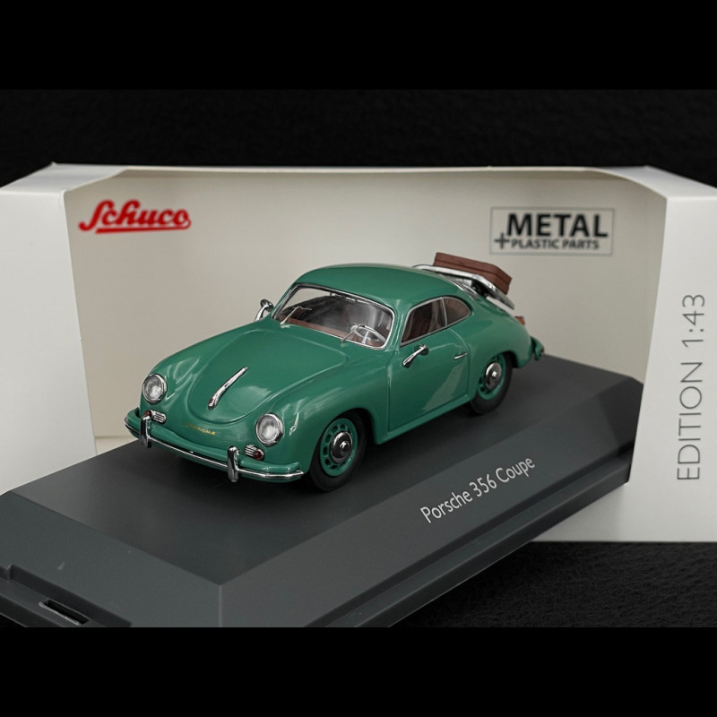 Porsche 356 A Coupe - metallic blue ( 1956 ) modelcar by Schuco, scale 1/43