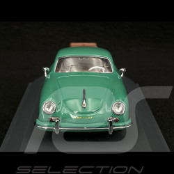 Porsche 356 Coupé 1952 Avec Porte-Bagages Vert 1/43 Schuco 450725400