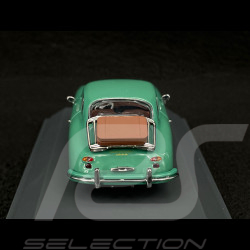 Porsche 356 Coupé 1952 Avec Porte-Bagages Vert 1/43 Schuco 450725400