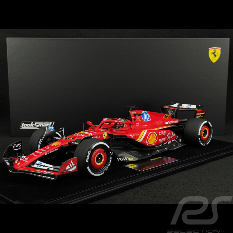 Charles Leclerc Ferrari SF-24 n° 16 Winner Monza GP 2024 F1 1/18 Looksmart LS18F1065