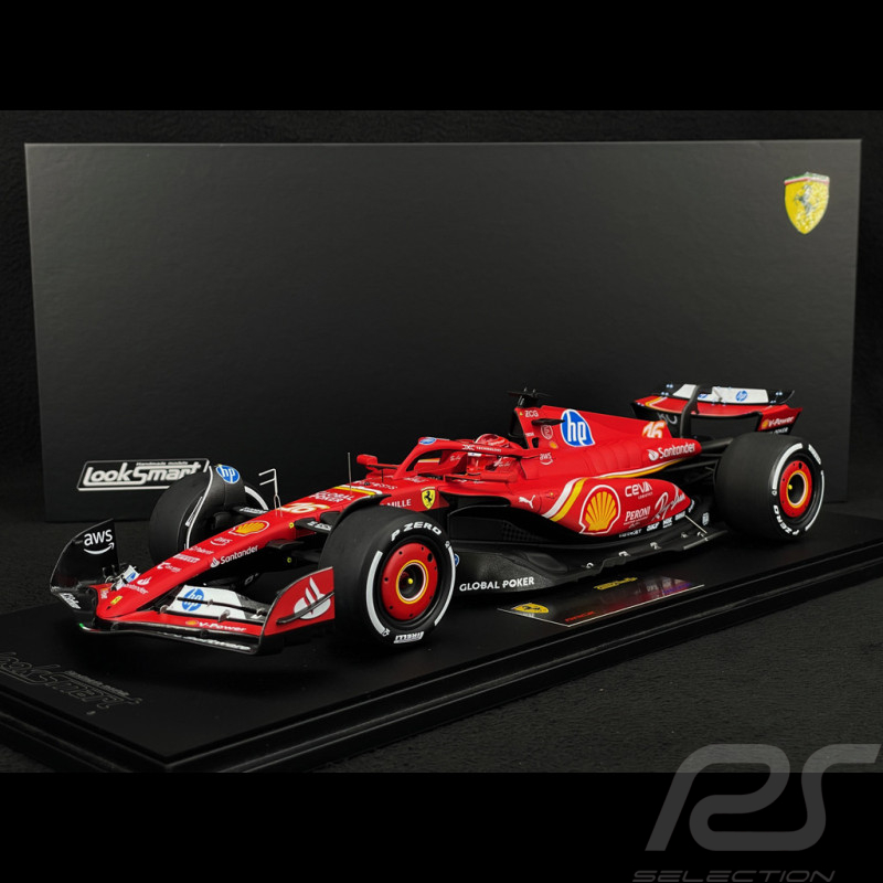 Charles Leclerc Ferrari SF-24 n° 16 Vainqueur GP Austin 2024 F1 1/18 Looksmart LS18F1067