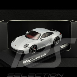 Porsche 911 Carrera S Type 992.2 2024 Gris Glacé Métallisé 1/43 Minchamps WAP0200210T911