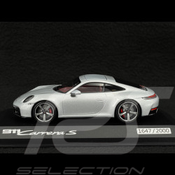 Porsche 911 Carrera S Type 992.2 2024 Gris Glacé Métallisé 1/43 Minchamps WAP0200210T911