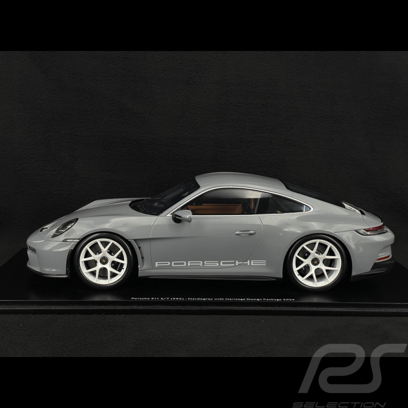 Porsche 911 S/T Heritage Type 992 2024 Nardo Grey 1/12 Schuco 12U00009