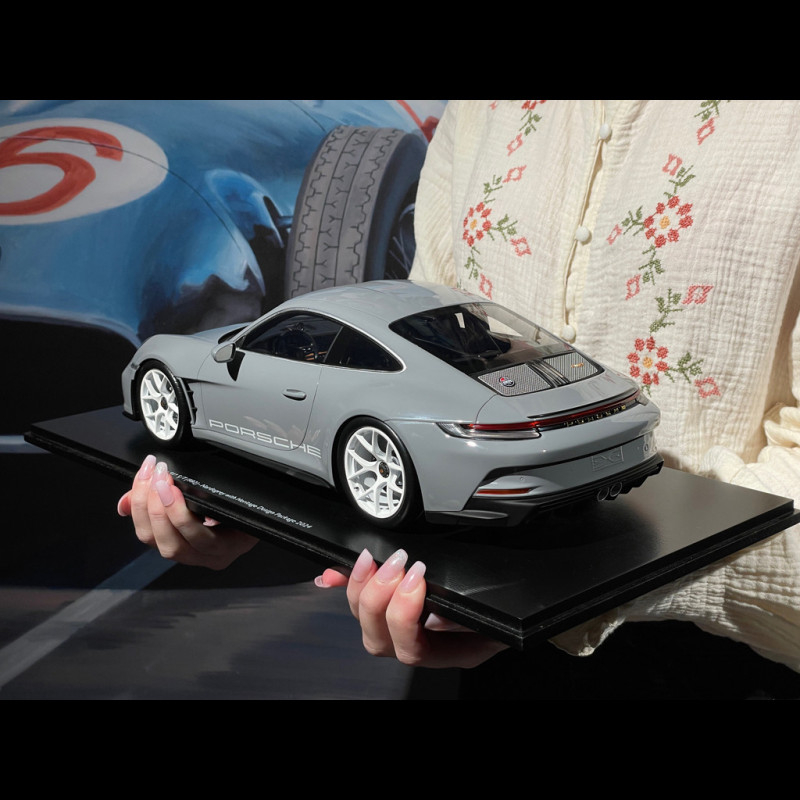 Spark 1:43 Porsche 911 années R 1967 argent / S0911 modèle voiture