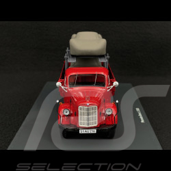 Mercedes-Benz L3500 "Porsche-Renndienst" mit Porsche 718 Spyder RS 1960 Rot 1/43 Schuco 450723600