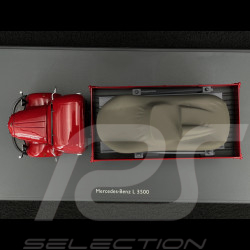 Mercedes-Benz L3500 "Porsche-Renndienst" mit Porsche 718 Spyder RS 1960 Rot 1/43 Schuco 450723600
