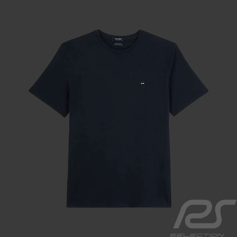 Eden Park T-Shirt Baumwolle Marineblau PPKNITCE0007-BLF - Herren