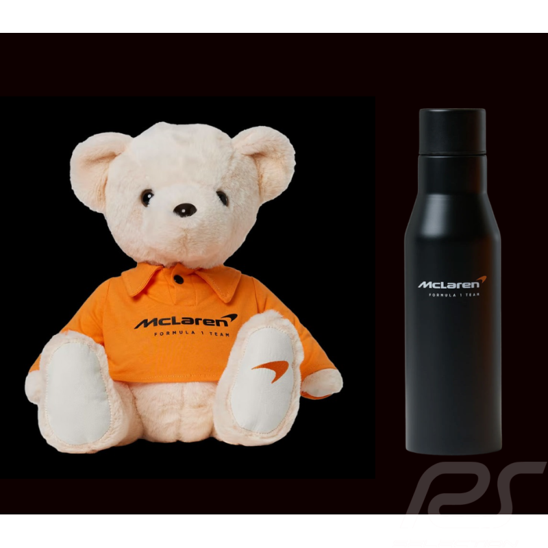 McLaren Set World Champion F1 Team Lando Norris Teddy bear + Isothermal Bottle