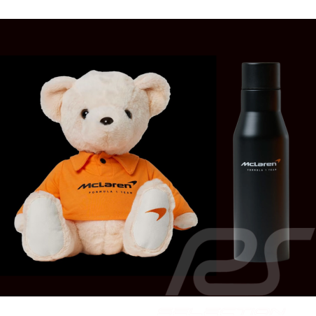 McLaren Set World Champion F1 Team Lando Norris Teddy bear + Isothermal Bottle