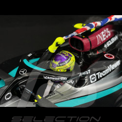 Lewis Hamilton Mercedes-AMG W15 E Performance n° 44 Vainqueur GP Angleterre 2024 F1 1/12 Spark 12S050