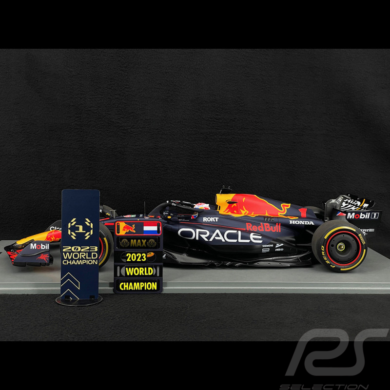 Max Verstappen Red Bull RB19 n° 1 Vainqueur Championnat du Monde 2023 F1 1/12 Spark 12S040
