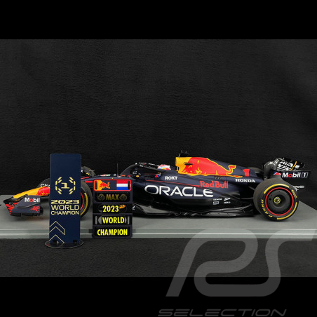 Max Verstappen Red Bull RB19 n° 1 Vainqueur Championnat du Monde 2023 F1 1/12 Spark 12S040