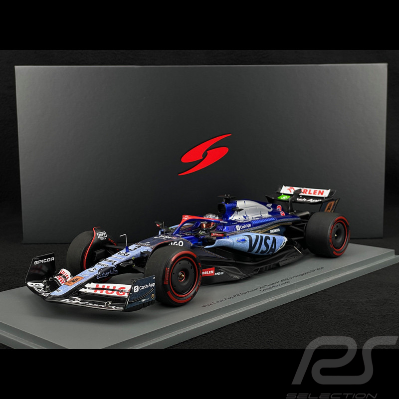 Daniel Ricciardo Red Bull VCarb 01 n° 3 GP Singapour 2024 F1 1/18 Spark 18S663