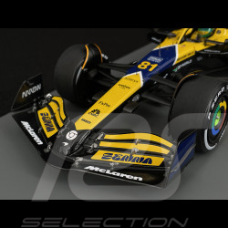 Oscar Piastri McLaren MCL38 n° 81 2ème GP Monaco 2024 F1 1/18 Spark 18S998