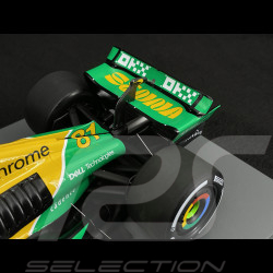 Oscar Piastri McLaren MCL38 n° 81 2ème GP Monaco 2024 F1 1/18 Spark 18S998