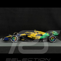 Lando Norris McLaren MCL38 n° 4 4th Monaco GP 2024 F1 1/18 Spark 18S997
