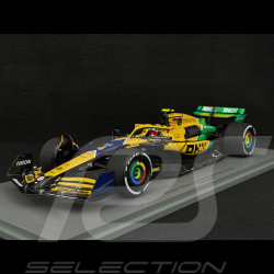 Lando Norris McLaren MCL38 n° 4 4th Monaco GP 2024 F1 1/18 Spark 18S997