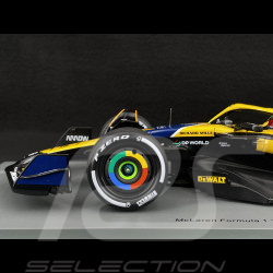 Lando Norris McLaren MCL38 n° 4 4th Monaco GP 2024 F1 1/18 Spark 18S997