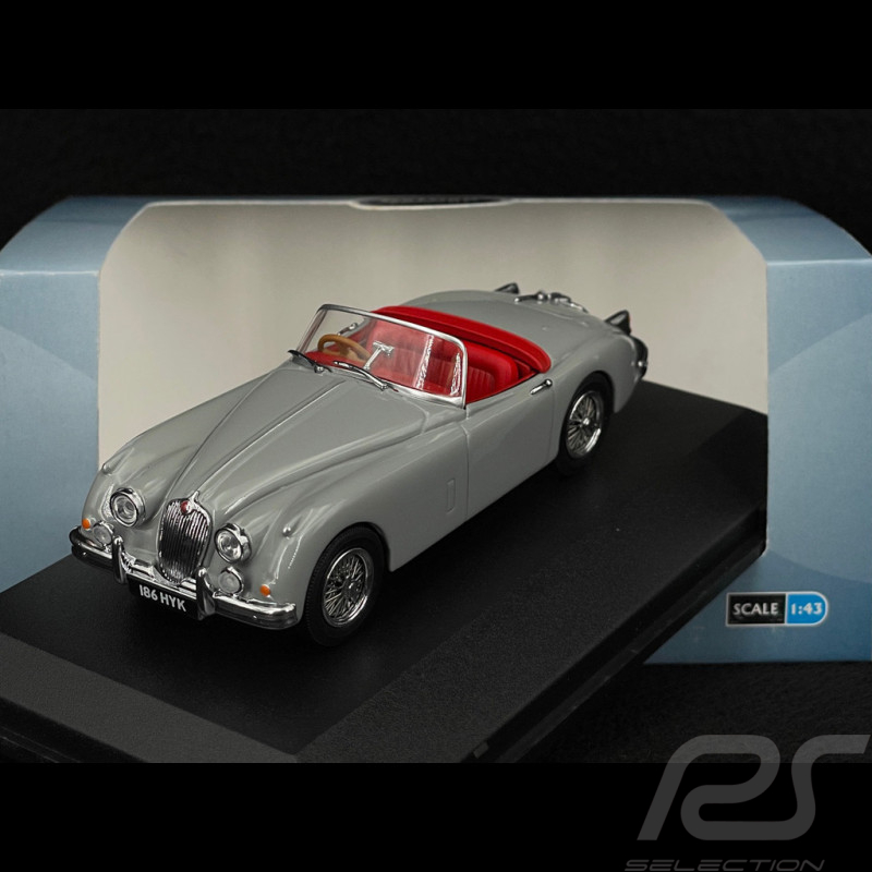 Jaguar XK150 Roadster 1958 Light Grey 1/43 Oxford Models OXF43XK150010