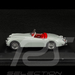 Jaguar XK150 Roadster 1958 Gris Clair 1/43 Oxford Models OXF43XK150010