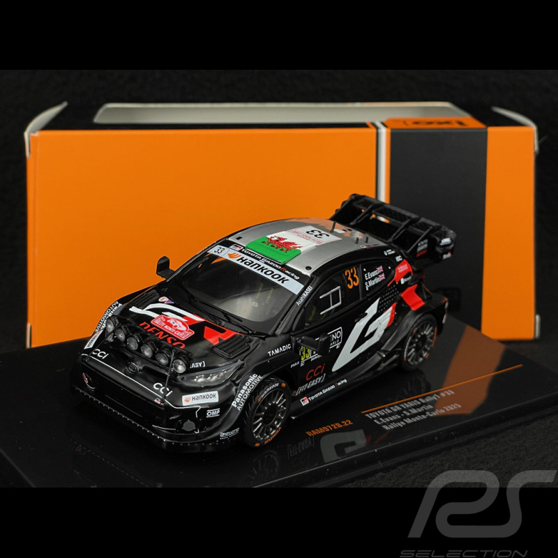 Toyota GR Yaris Rally1 n° 33 2. Rallye Monte Carlo 2025 1/43 Ixo IXORAM972B.22