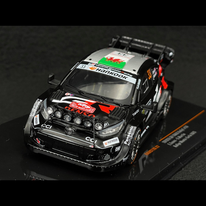 Ixo 1:43 Toyota GR Yaris Rally1 #33 2ème Rallye Estonie 2022 Evans, Martin RAM860.22 modèle