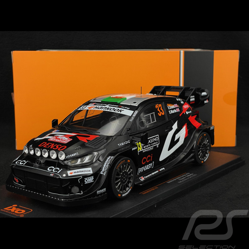 Toyota GR Yaris Rally1 n° 33 2. Rallye Monte Carlo 2025 1/18 Ixo IXO18RMC229B.22