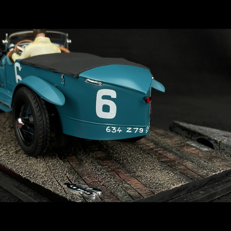 Miniature Voiture Lorraine-Dietrich B3-6 N°6 - Vainqueur 24H Du Mans 1926 - Échelle 1/43 - M.C.M.