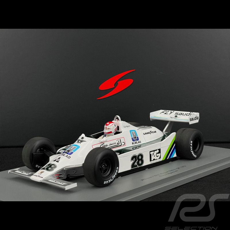 Clay Regazzoni Williams FW07 n° 28 Sieger GP Großbritannien 1979 F1 1/18 Spark 18S735