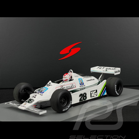 Clay Regazzoni Williams FW07 n° 28 Sieger GP Großbritannien 1979 F1 1/18 Spark 18S735