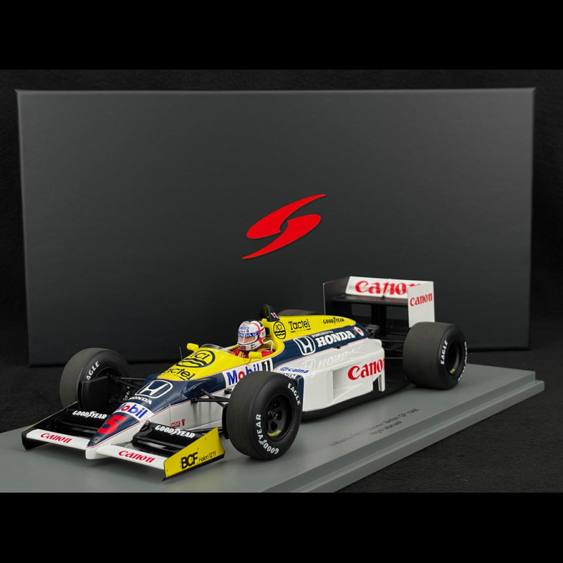 Nigel Mansell Williams FW11 n° 5 Winner British GP 1986 F1 1/18