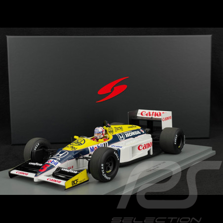 Nigel Mansell Williams FW11 n° 5 Winner British GP 1986 F1 1/18 Spark 18S738